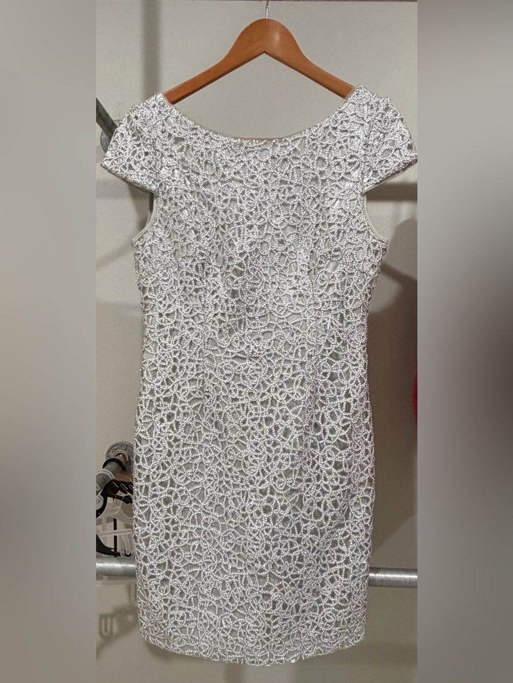 Simply Liliana White Lace Sheath Dress